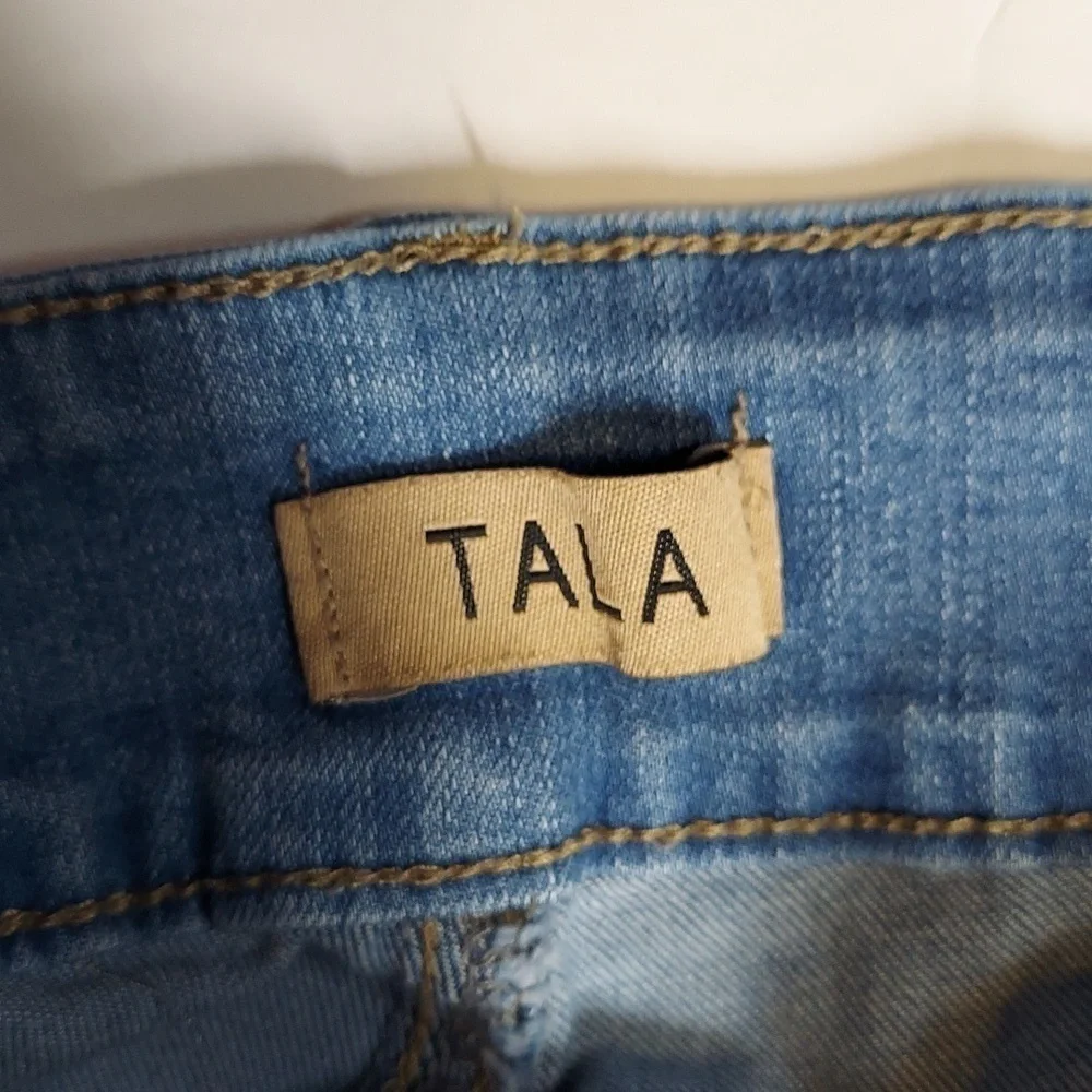 Tala Distressed Denim Jeans Size 14 - Picture 14 of 14